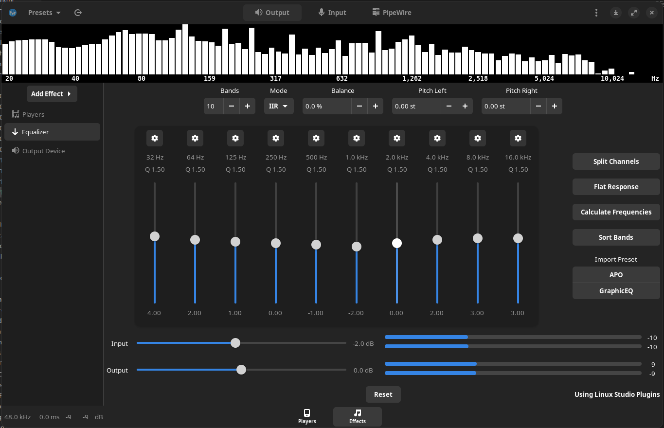 EasyEffects Software